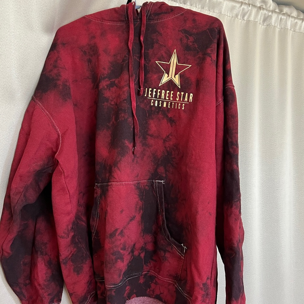 Jeffree Star cosmetics tie die sweatshirt
